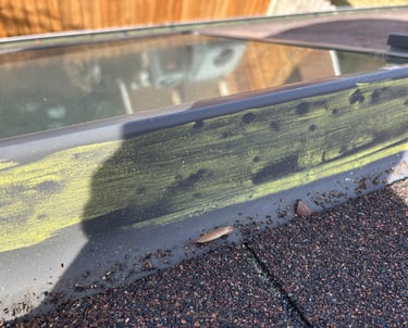 Skylight Damage on Franklin TN Roof