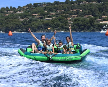 bouée tractée sur papelonne