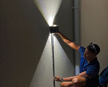 a woman is sitting on the floor in a room