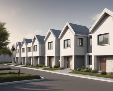 Smooth asphalt road being paved with heavy machinery surrounded by green landscape.