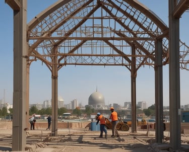 Smooth asphalt road being paved with heavy machinery surrounded by green landscape.