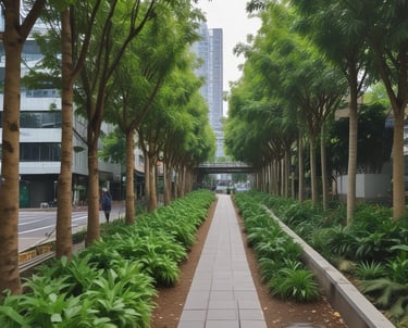 Construction workers assembling steel framework on a bright sunny day.