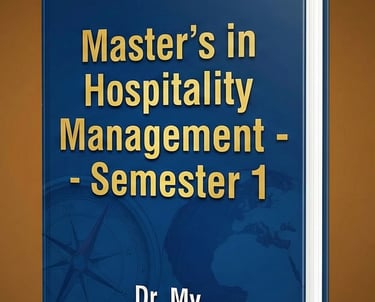 semester 1 Master in hotel management