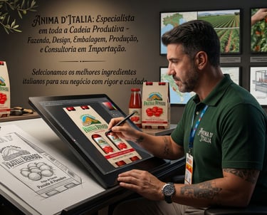 criamos a sua marca propria direto da italia