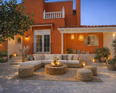 Estancia de estilo mediterráneo reformada por Grupo Chelonia en Orihuela Costa