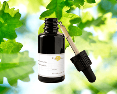 oak flower essence bottle