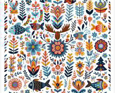 tendances graphiques 2026 - illustration naïve