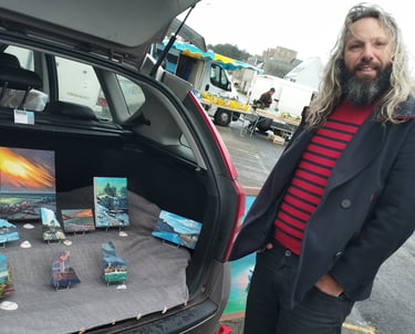 Sur les marchés locaux il faut être aux aguets avec le vent ... "En Bretagne faut savoir s'adapter"
