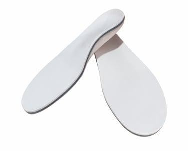 Custom orthotic insoles
