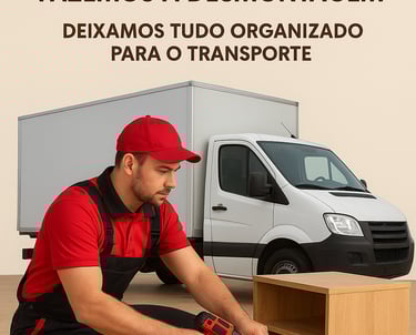 Desmontagem e montagem de móveis 