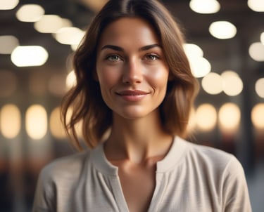 Hands gently tapping on the chest in an EFT tapping session.