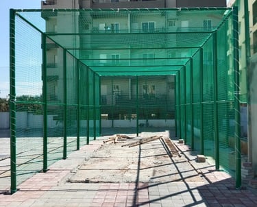 sports nets installation in pigeon nets bangalore 