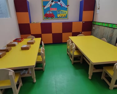 Classroom image of Enfant preschool Ghaziabad. best place for your child deserve to be. 