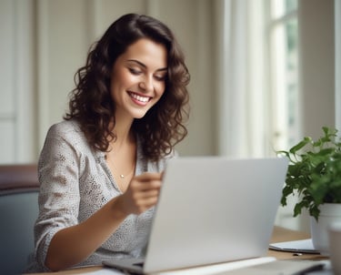 Close-up of elegant jewellery pieces styled with natural elements, featured in a digital marketing campaign.