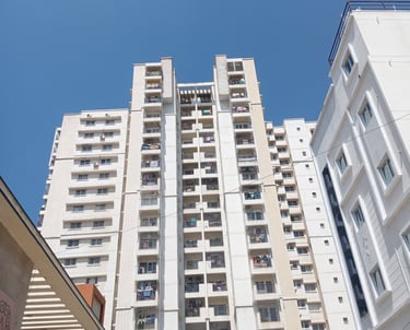 borivali apartments installed pigeon nets by arjilli safety nets