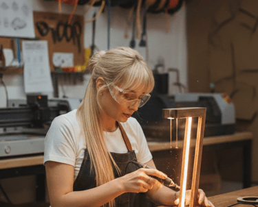 INDIVIDUELLE HOLZARBEITEN UND LASERGRAVUR – JULIETA TATIANA MARTIN