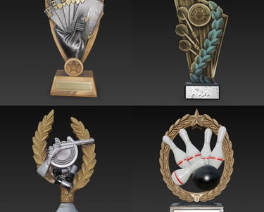 Catalogo y Coleccion de Trofeos 3D, STL