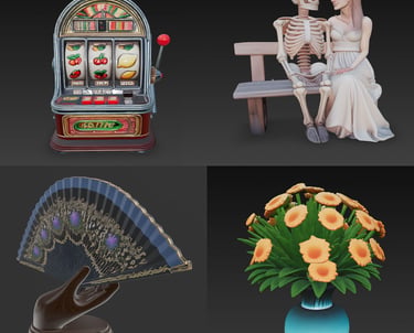 Catalogo y Coleccion de Modelos 3d para impresion STL