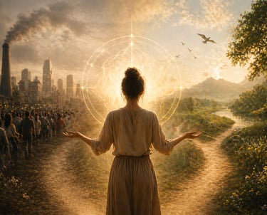 Human awakening is the meeting point between Social awareness Soul awareness