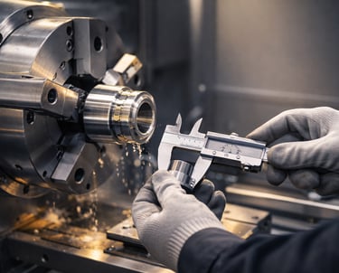 Precision machining for tailor-made industrial solutions from drawings and samples