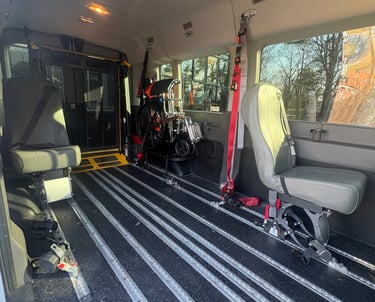 "Wheelchair accessible medical transport vehicle New Jersey"