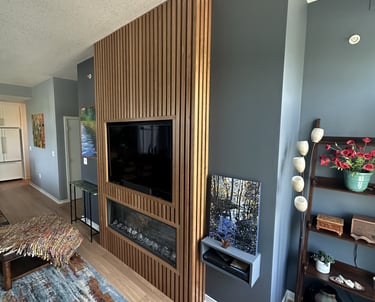 fresh wall paint coat on Minnesota home