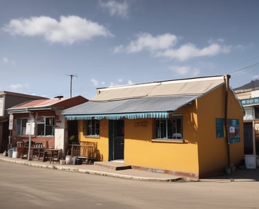 An inclusive infrastructure project in progress with local contractors.