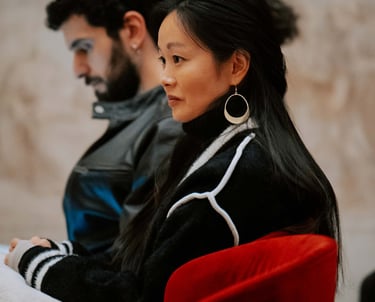 Victoire Yau attending a concert at Palazzo Doria Pamphilj, Valmontone