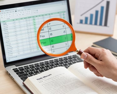 Calendar and vacation planning icons representing management of employee leaves.