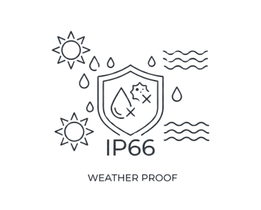 IP66 marina pedestal