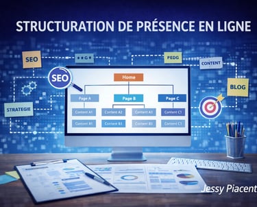 Structuration de présence en ligne et SEO - Jessy Piacentini