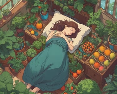 Display of colorful animation-themed merchandise including posters, figurines, and apparel.