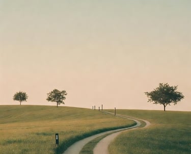 un percorso naturale lento