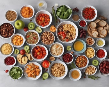 Friendly caregiver assisting a smiling senior with daily activities.