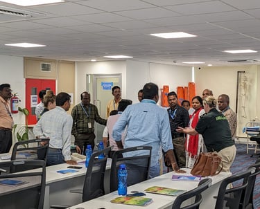 Communication training delivered to ambulance managers in India