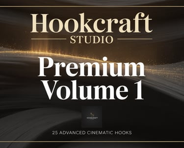 Premium cinematic AI hook videos with advanced transformations and visual effects