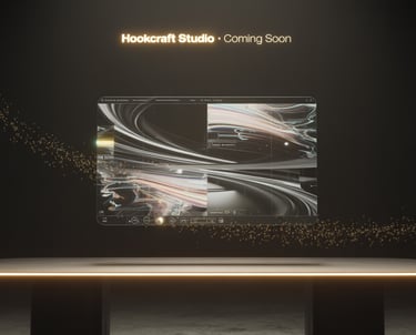 Hookcraft studio software (coming soon)
