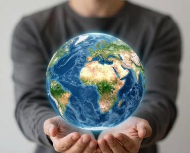 A sleek dashboard showing real-time stock levels with colorful graphs and alerts.