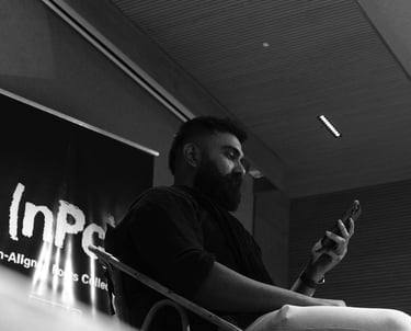 Tahir Hussain Poet Author Performing Bangalore