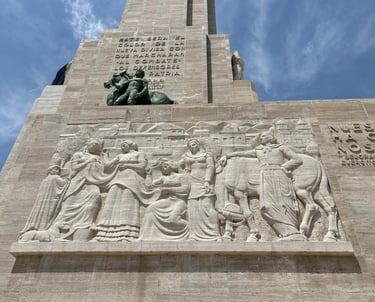 Monumento a la Bandera restaurado por Almapiedra y protegido con nanotecnología Tecnan.