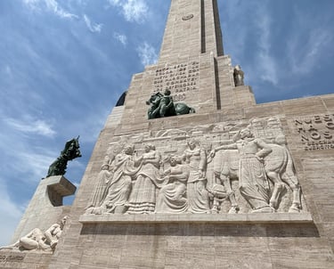 Monumento a la Bandera restaurado por Almapiedra y protegido con nanotecnología Tecnan.