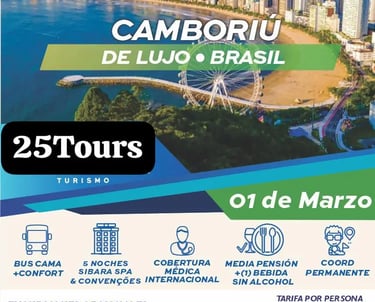 Camboriu de Lujo - salida el 01 de marzo de 2026