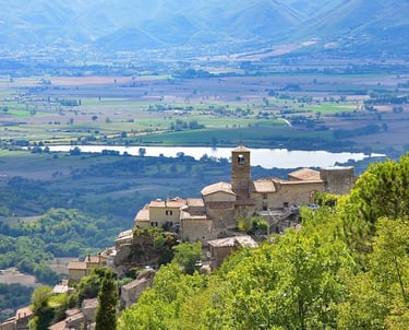 cammino di san francesco poggio bustone sentiero