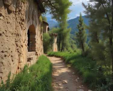 cammino di san francesco poggio bustone sentiero