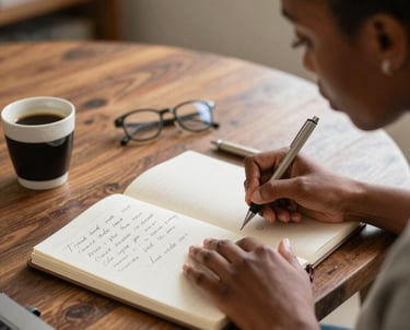 a cup of coffee sitting on top of a table