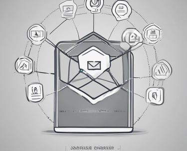 Screenshot of an email technical audit report highlighting SPF and DKIM results.