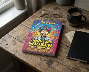 a book with a bookmark and a notebook on a table