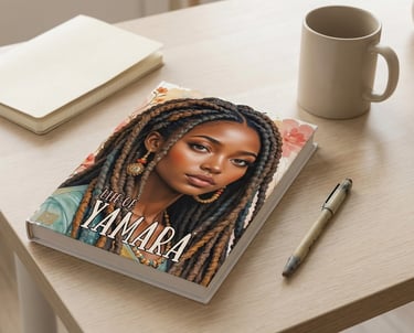 a book with a pen and a cup of coffee