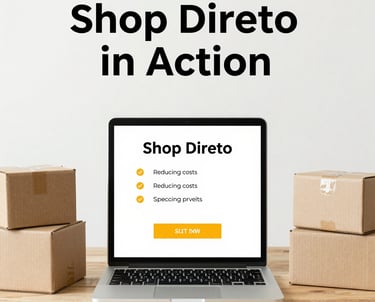 A team collaborating over digital marketing strategies in a bright, modern office.