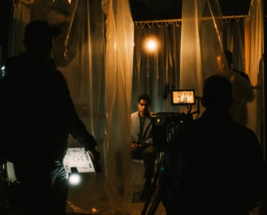 BBC: The Read -1984. Shot in the Stone Room at Atlas Studios.